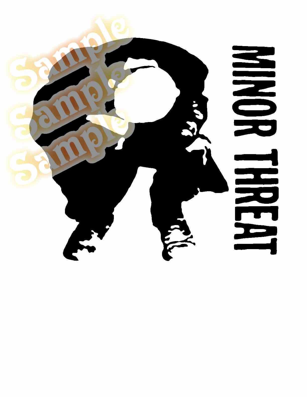 Image of Minor Threat Guy Decal