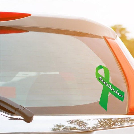 Image of Mitochondrial Disease Awareness Ribbon Vinyl Sticker