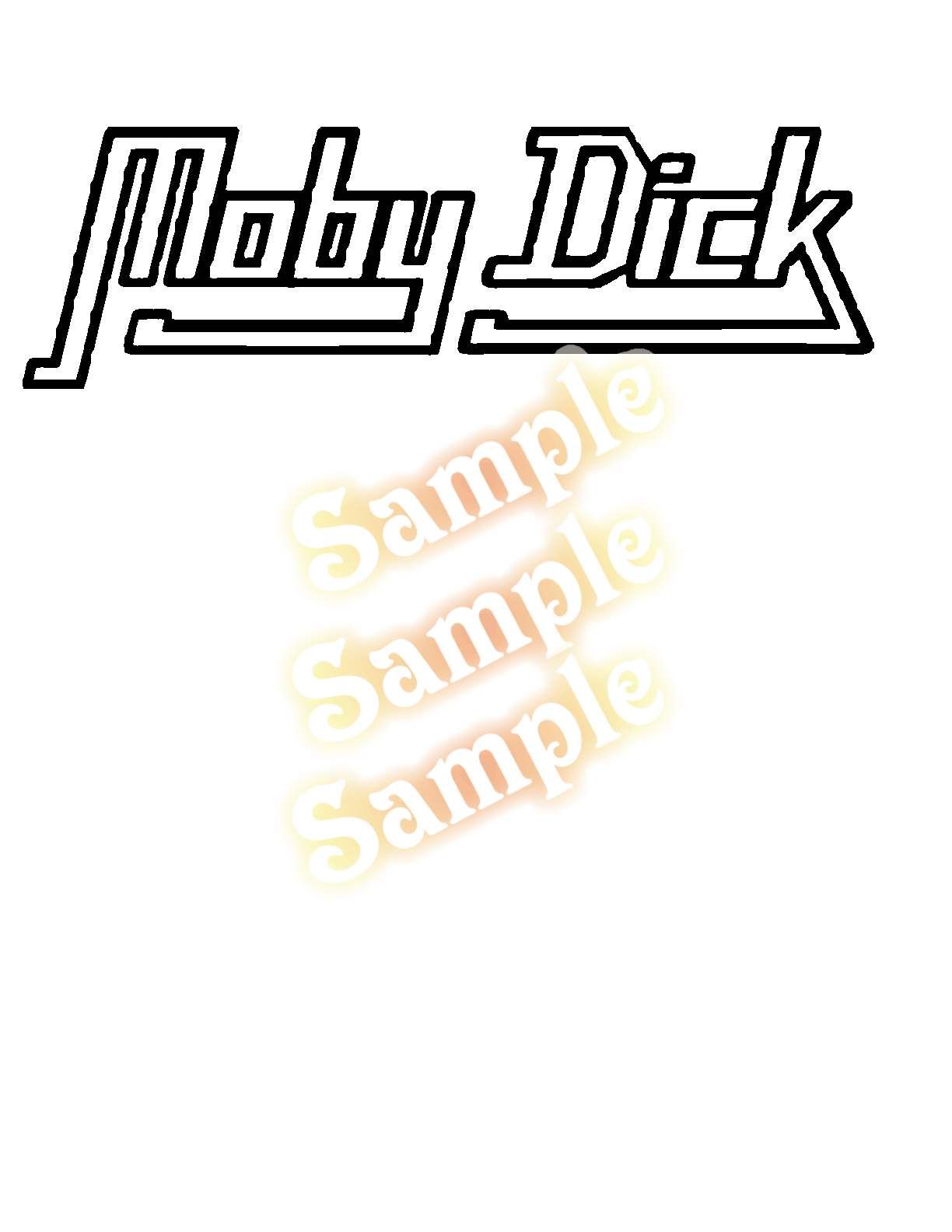 Image of Moby Dick Decal