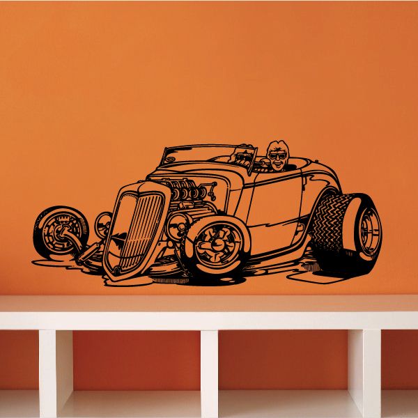 Image of Model A Wall Decal - Vinyl Decal - Car Decal - MC64