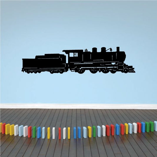 Image of Modern Steam Train with Coal Car Decal