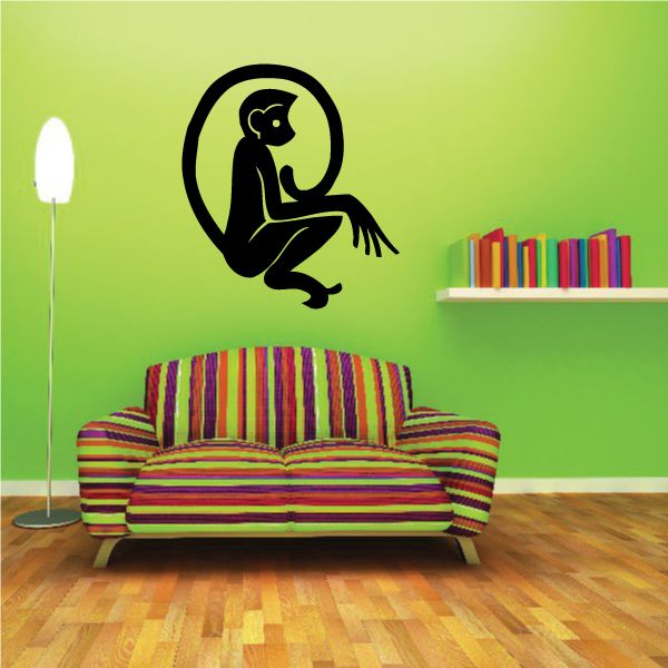 Image of Chinese Zodiac Monkey Decal