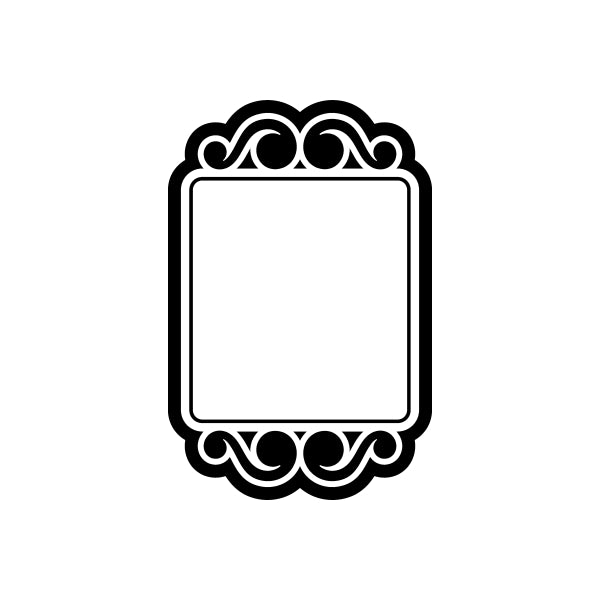 Image of Monogram Frame Decals