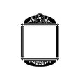 Image of Monogram Frame Decals