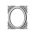 Image of Monogram Frame Decals