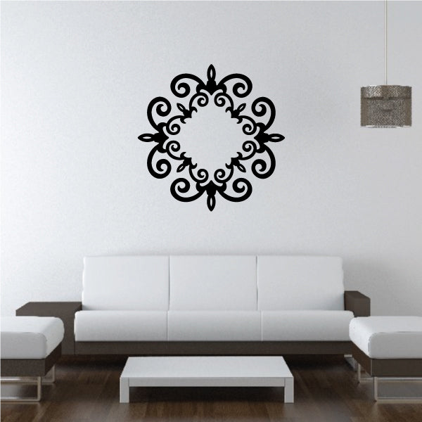 Image of Monogram Frame Decals