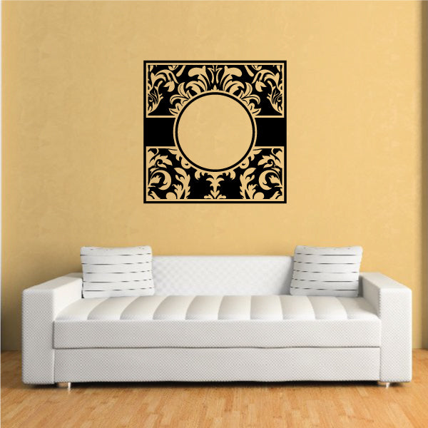 Image of Monogram Frame Decals