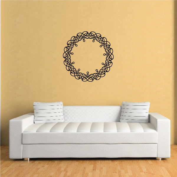 Image of Monogram Frame Decals