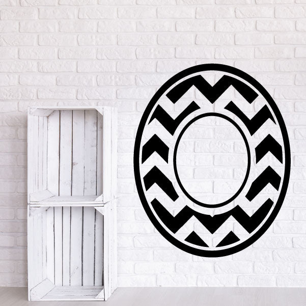 Image of Monogram Frame Decals