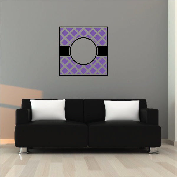 Image of Monogram Frame Stickers