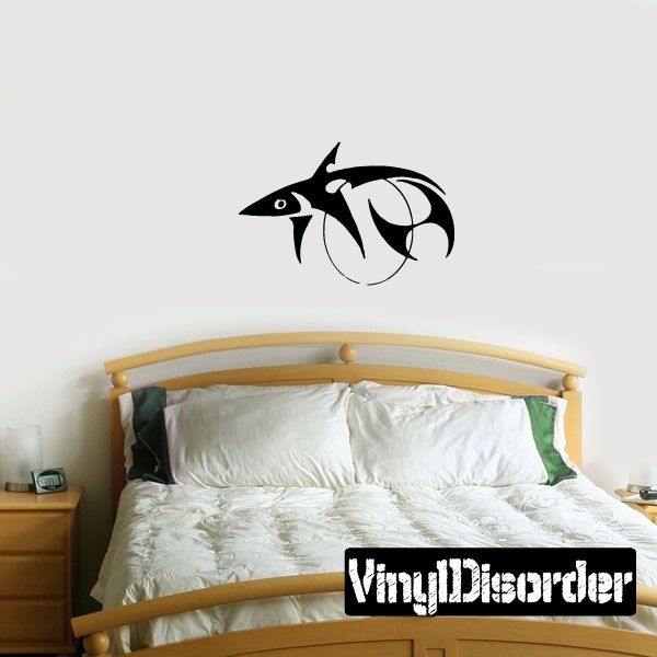 Image of Moon Glider Shark Decal