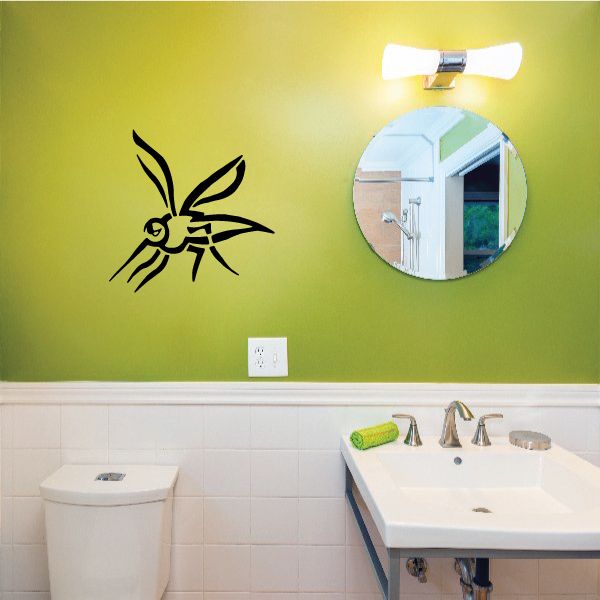 Image of Mosquito Flying Decal