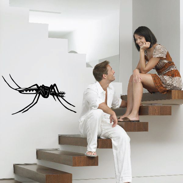 Image of Mosquito Resting Decal