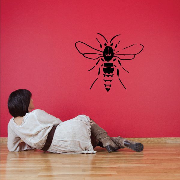 Image of Motionless Bee Decal