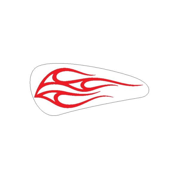 Image of Motorcycle Tank Flame Decals