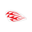 Image of Motorcycle Tank Flame Decals