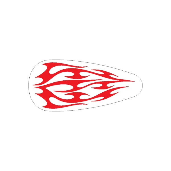 Image of Motorcycle Tank Flame Decals