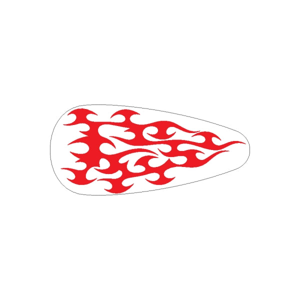 Image of Motorcycle Tank Flame Decals