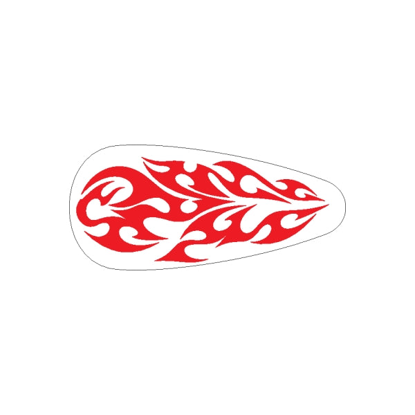 Image of Motorcycle Tank Flame Decals