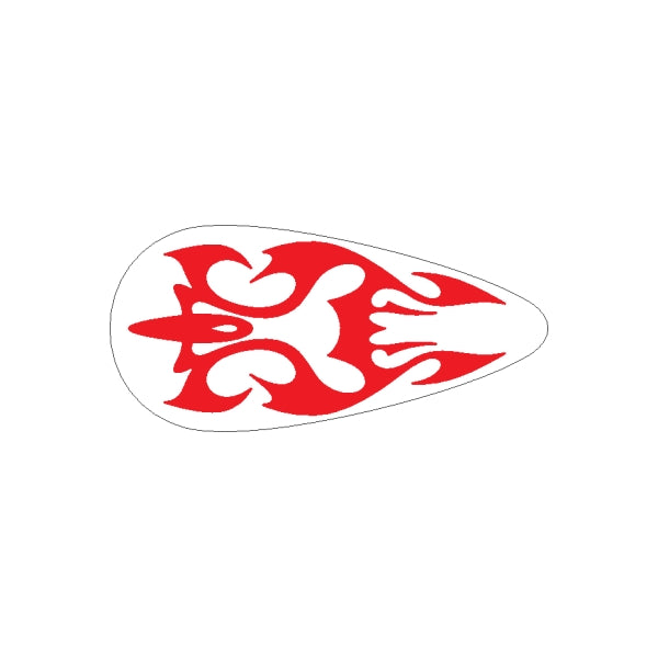 Image of Motorcycle Tank Flame Decals