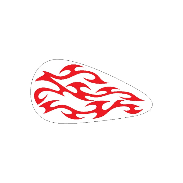 Image of Motorcycle Tank Flame Decals