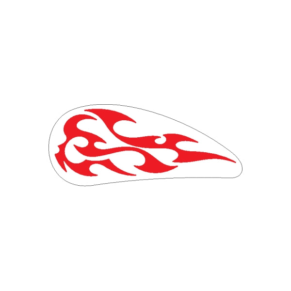 Image of Motorcycle Tank Flame Decals