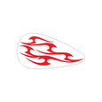 Image of Motorcycle Tank Flame Decals