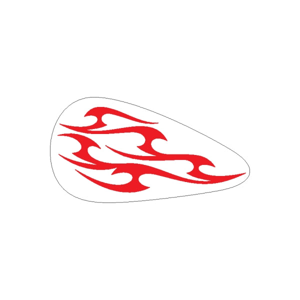 Image of Motorcycle Tank Flame Decals