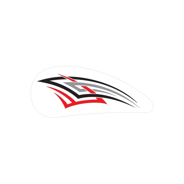 Image of Motorcycle Tank Flame Decals