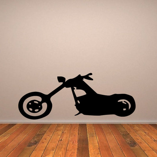 Image of Motorcycle Wall Decal - Vinyl Decal - Car Decal - CD080