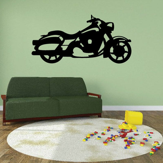 Image of Motorcycle Wall Decal - Vinyl Decal - Car Decal - CD23