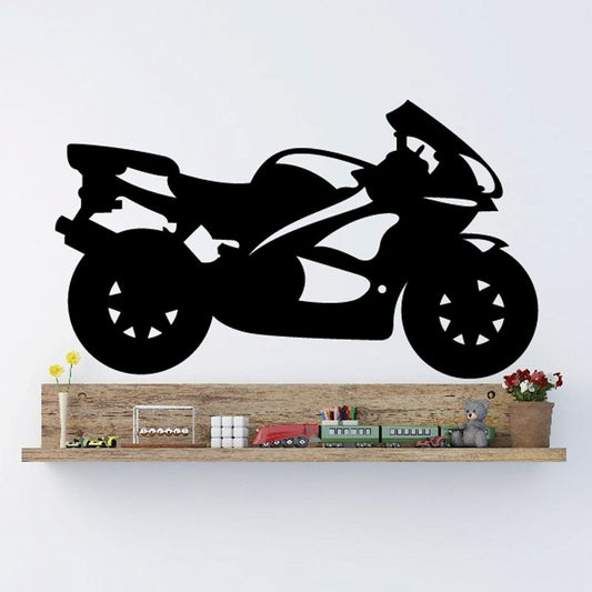 Image of Motorcycle Wall Decal - Vinyl Decal - Car Decal - CD65