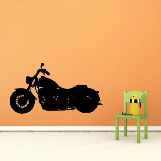 Image of Motorcycle Wall Decal - Vinyl Decal - Car Decal - Large 003