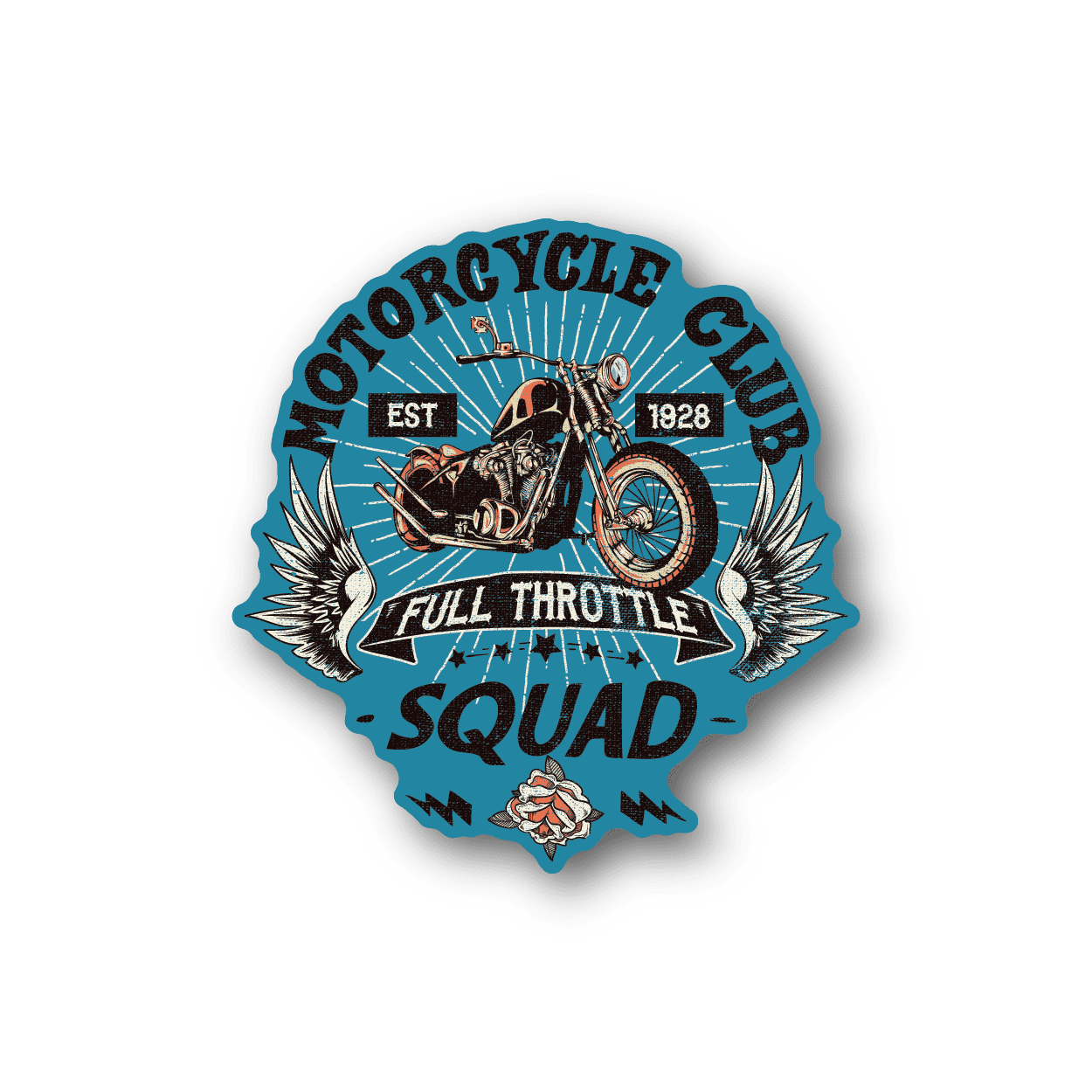 Image of Motorycycle Club Squad Sticker