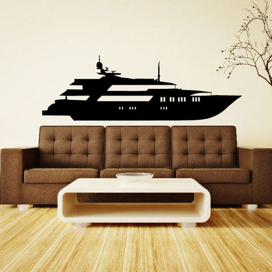 Image of Multi Story Yacht Decal