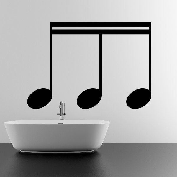 Image of Music Note Decals