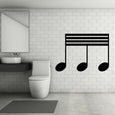 Image of Music Note Decals