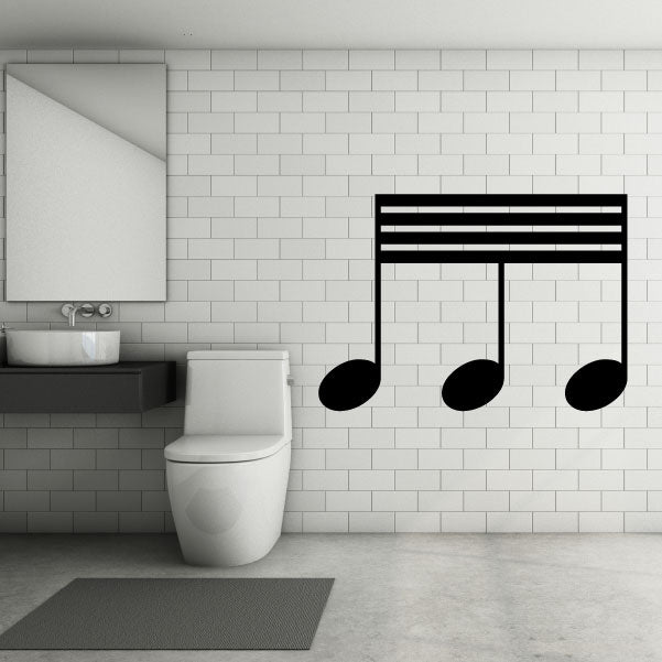 Image of Music Note Decals