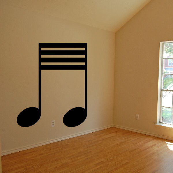 Image of Music Note Decals