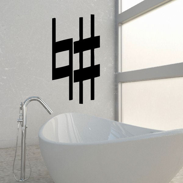 Image of Music Note Decals