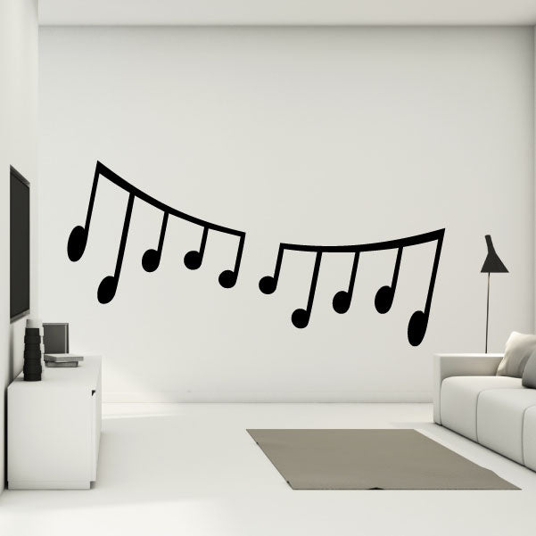 Image of Music Note Decals