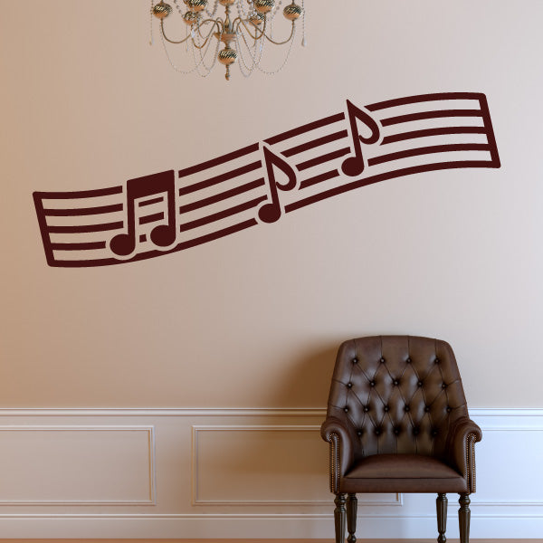 Image of Music Note Decals