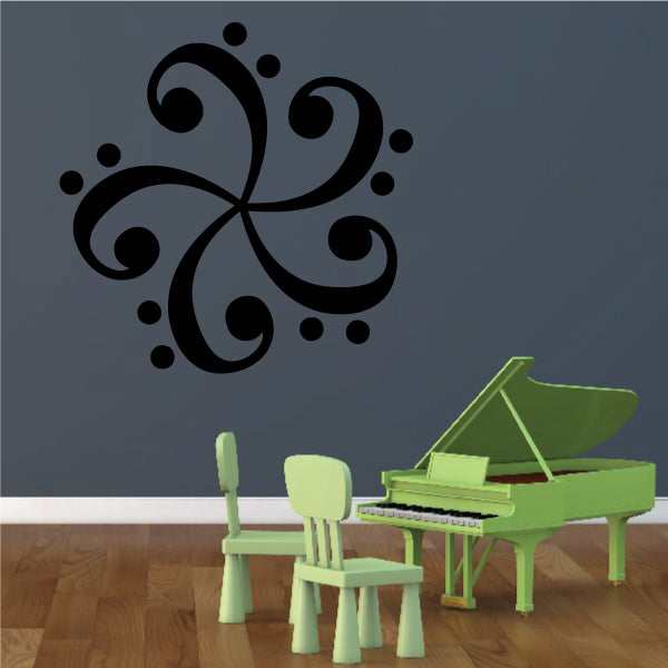 Image of Music Note Decals