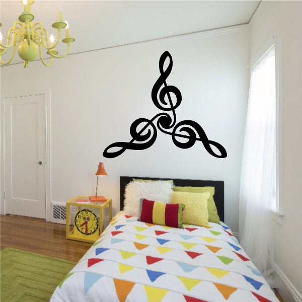 Image of Music Note Decals