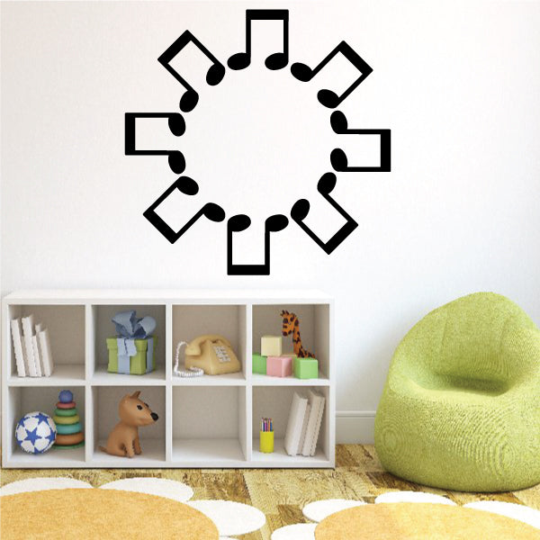 Image of Music Note Decals