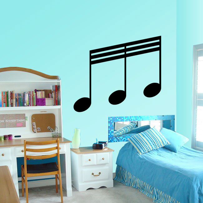 Image of Music Note Decals