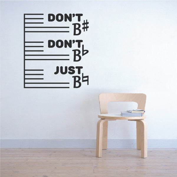 Image of Musical Quote Decals