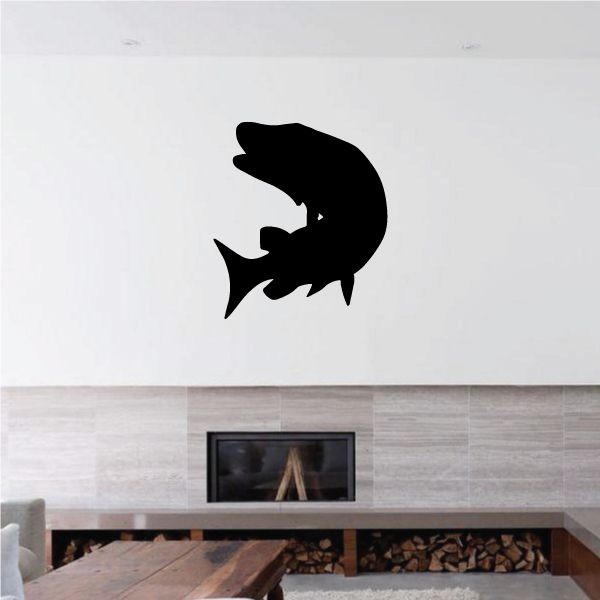 Image of Muskie Wall Decal - Vinyl Decal - Car Decal - NS001