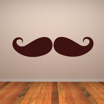 Image of Mustache Decals