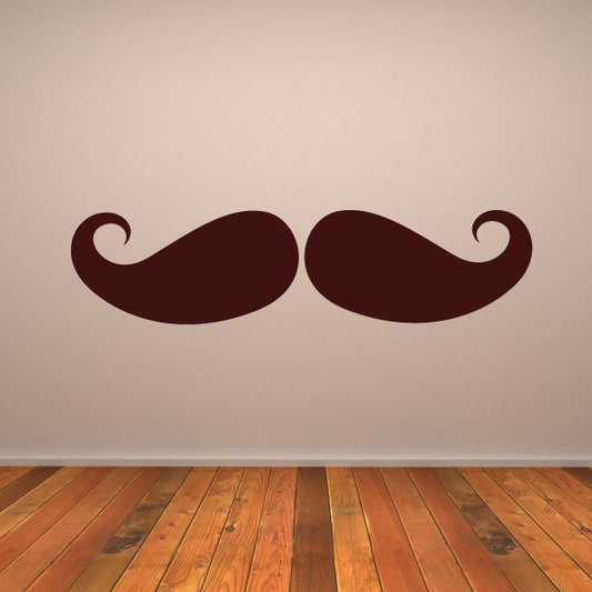 Image of Mustache Decals